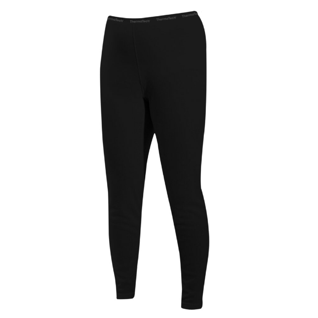 Womens Essential Leggings Black - Thermatech New Zealand