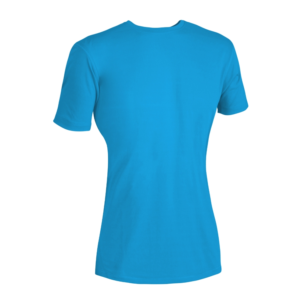 Womens Base Training Tee Turquoise - Thermatech New Zealand